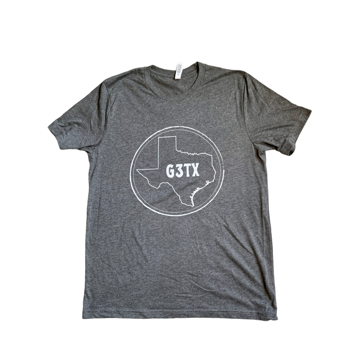 Circle G3TX Logo Tee - Deep Heather Grey