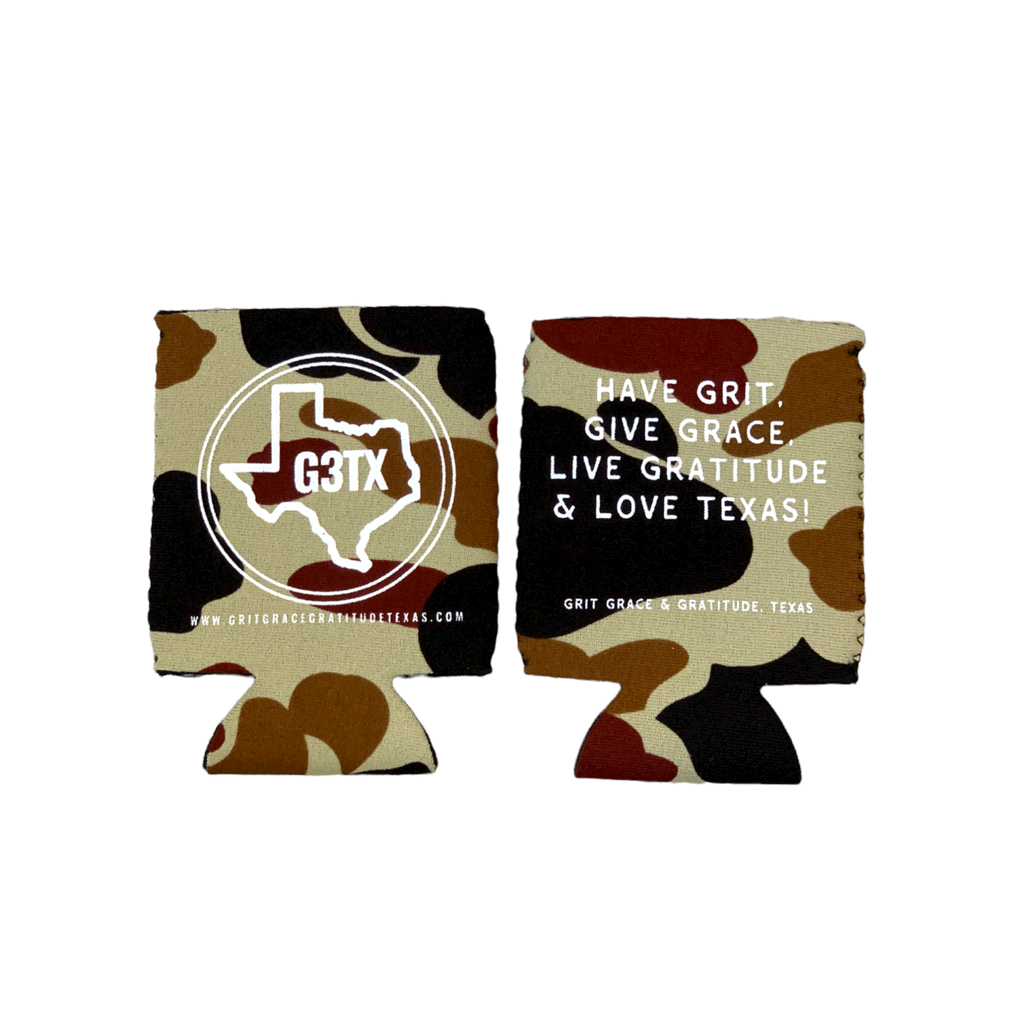 G3TX Camo Koozie